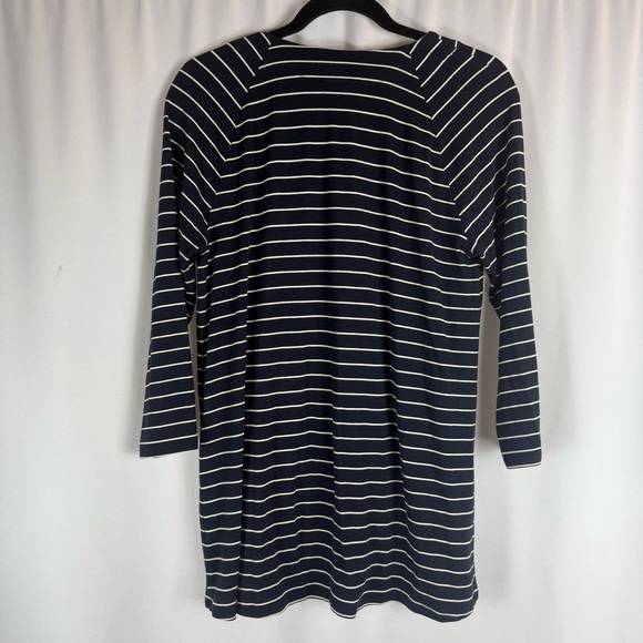 J.Jill Wearever Collection Strechy Rayon Elbow Sleeve Tunic Top Button Detail S - Picture 11 of 14